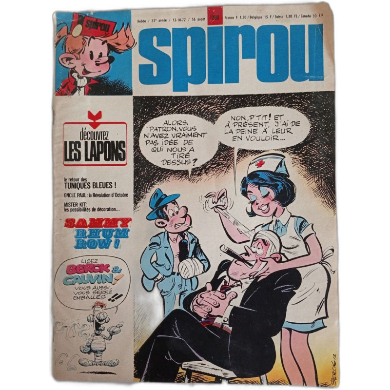 Spirou N. 1800 - Octobre 1972