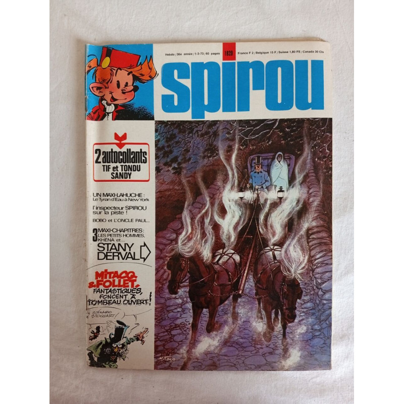 Spirou N. 1820 - Mars 1973