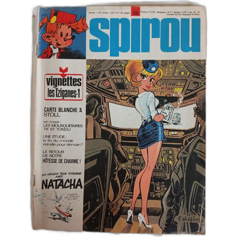 Spirou N. 1893 - Juillet 1974