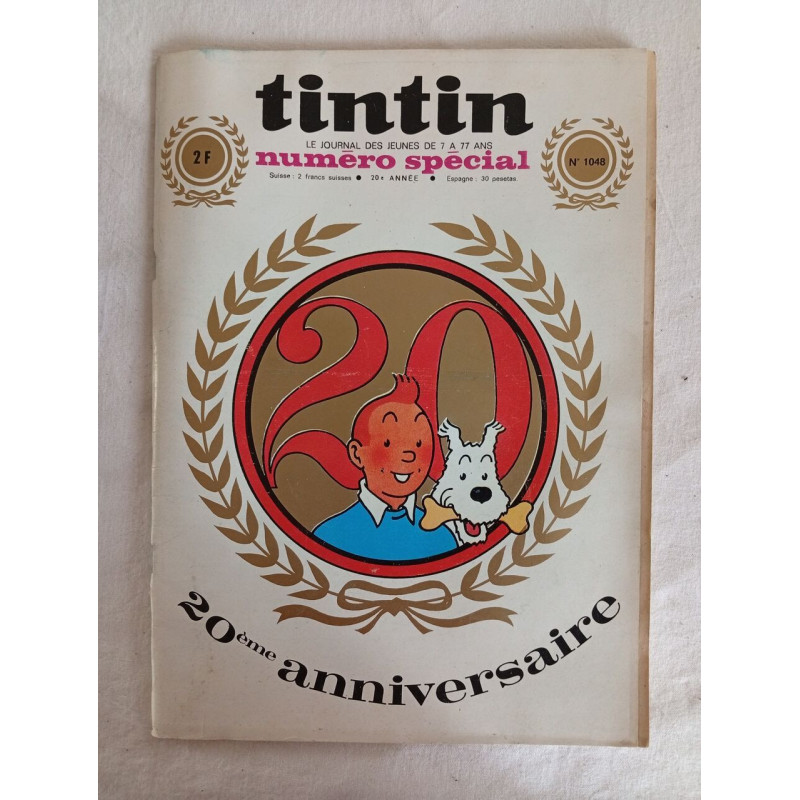 Tintin numéro spécial N. 1048