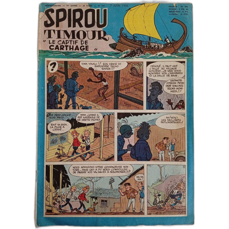 Spirou N. 947 - Juin 1956