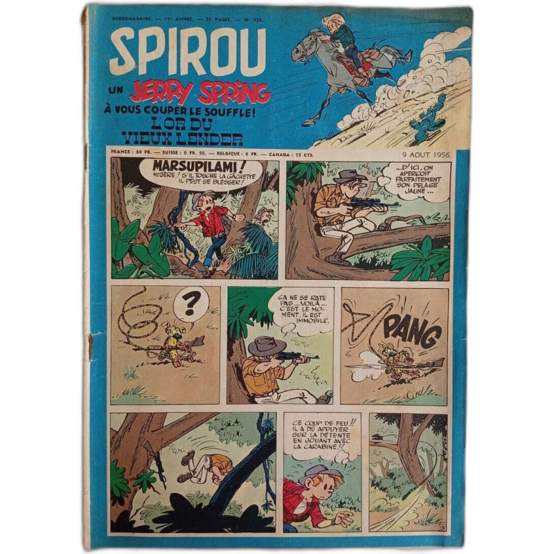 Spirou N. 956 - Aout 1956