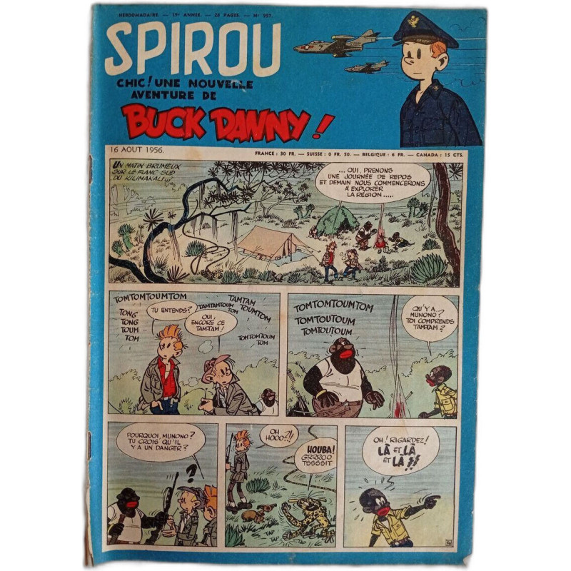 Spirou N. 957 - Aout 1956