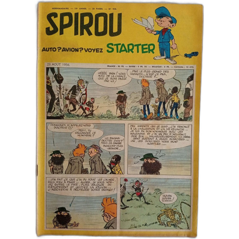 Spirou N. 958 - Aout 1956