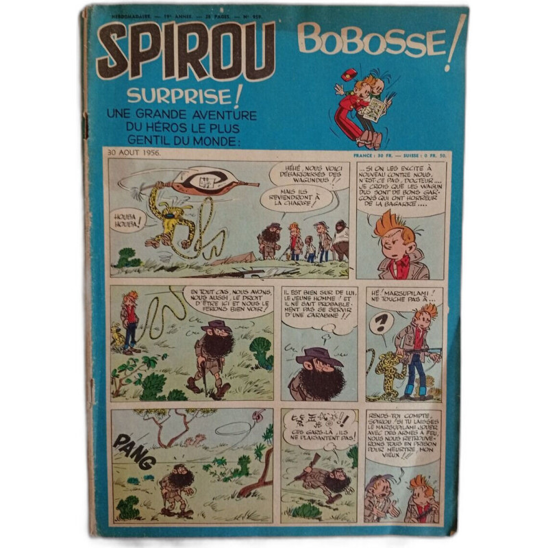 Spirou N. 959 - Aout 1956