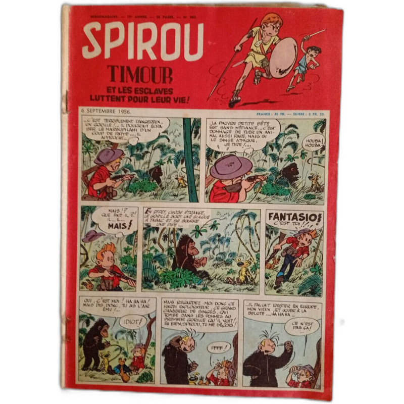 Spirou N. 960 - Septembre 1956