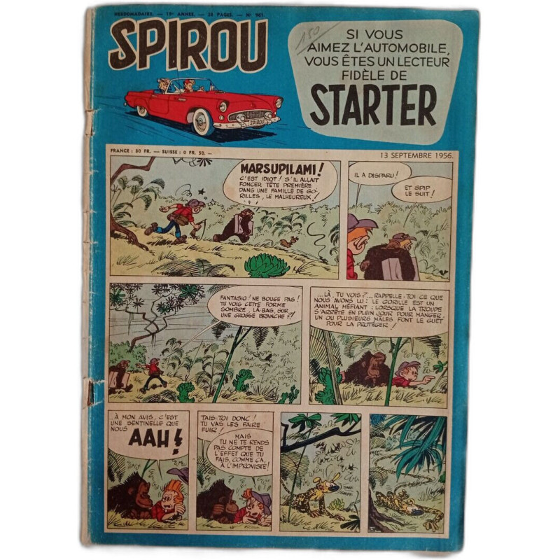 Spirou N. 961 - Septembre 1956