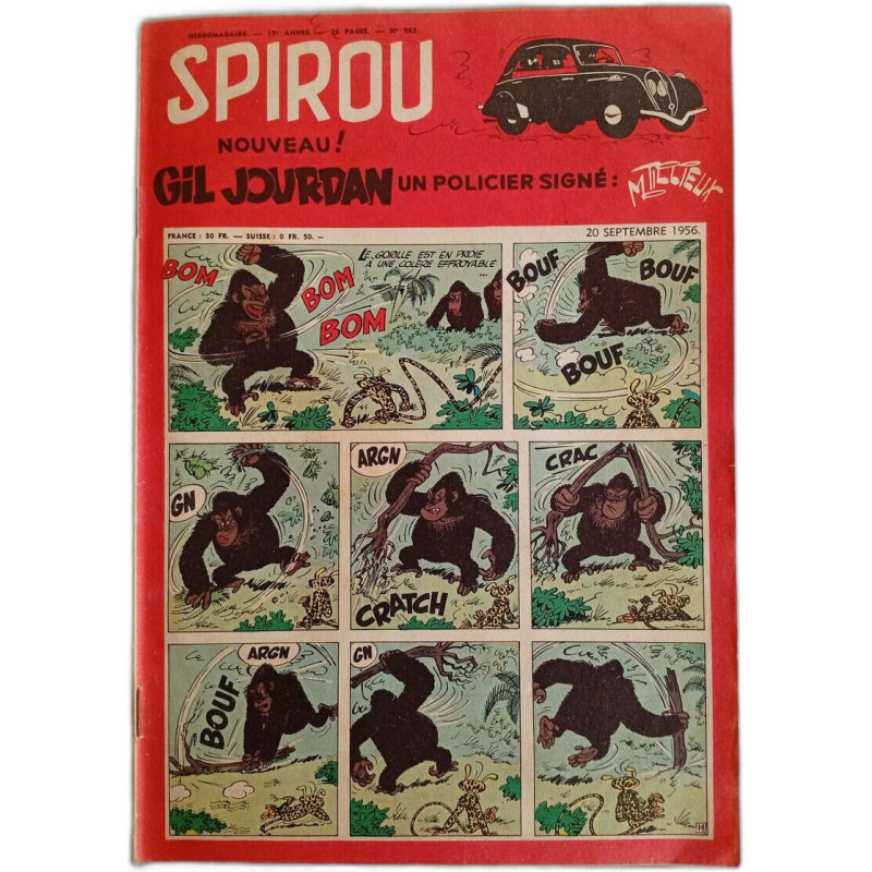 Spirou N. 962 - Septembre 1956
