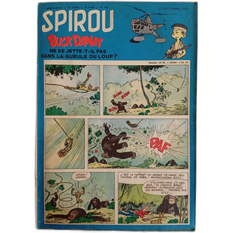 Spirou N. 963 - Septembre 1956