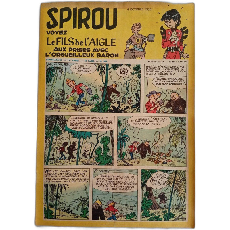 Spirou N. 964 - Octobre 1956