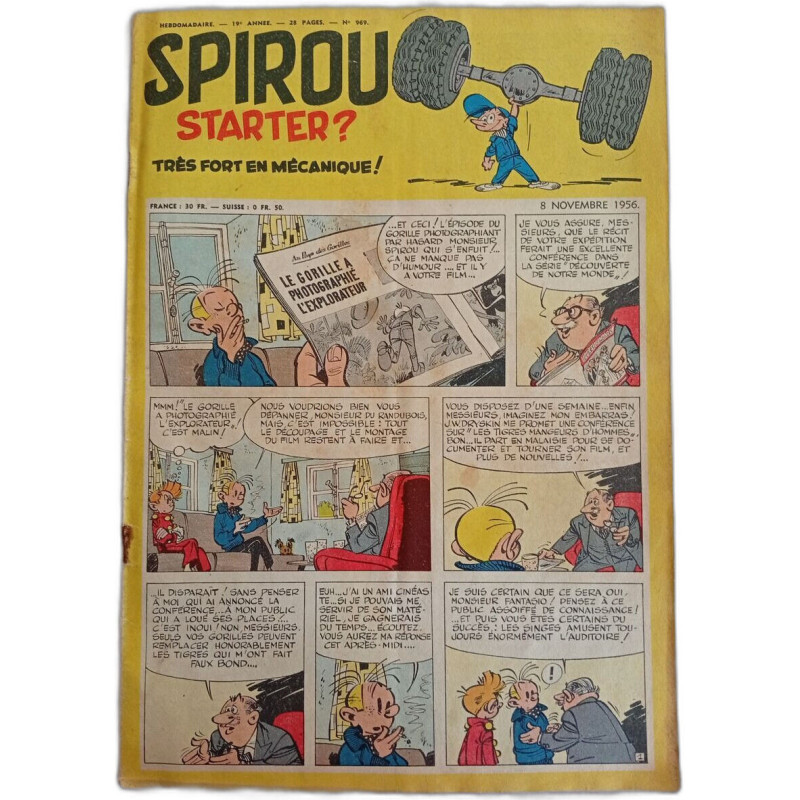 Spirou N. 969 - Novembre 1956