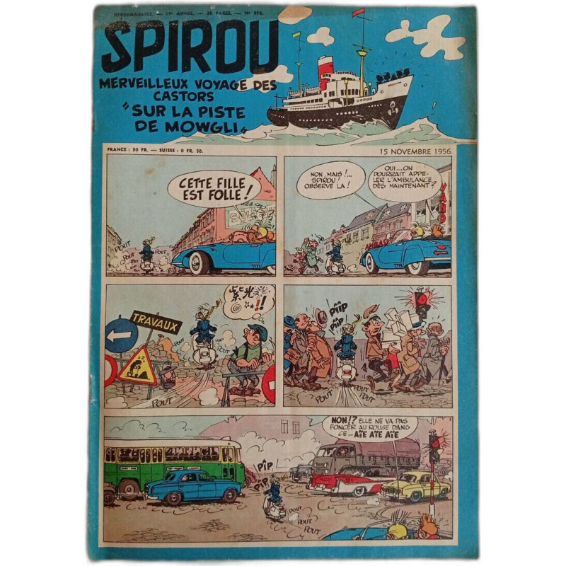 Spirou N. 970 - Novembre 1956