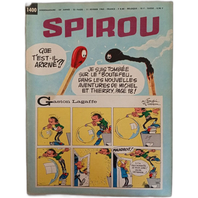 Spirou N. 1400 - Fevrier 1965
