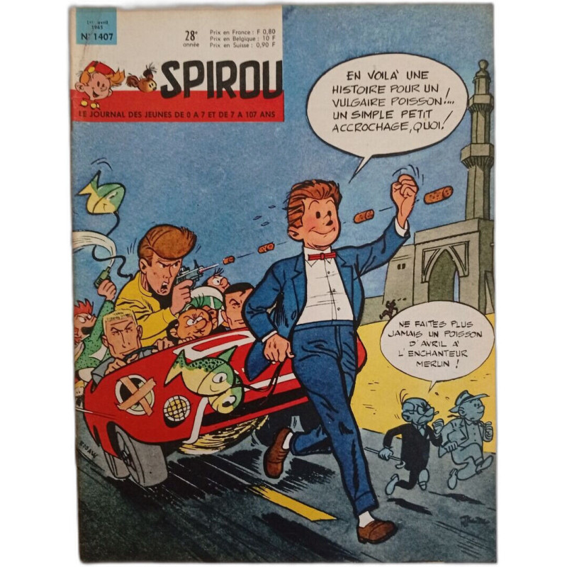 Spirou N. 1407 - Avril 1965