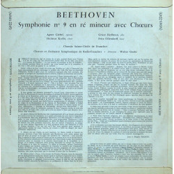 Symphonie N° 9 En Ré Mineur Avec Chœurs