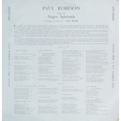 Paul Robeson Chante Negro Spirituals