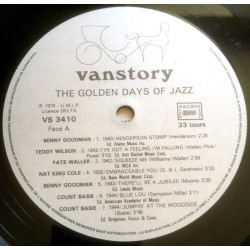 The Golden Days Of Jazz
