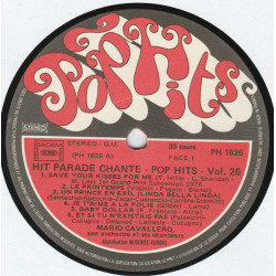 Hit Parade Chante - Pop Hits - Vol. 26