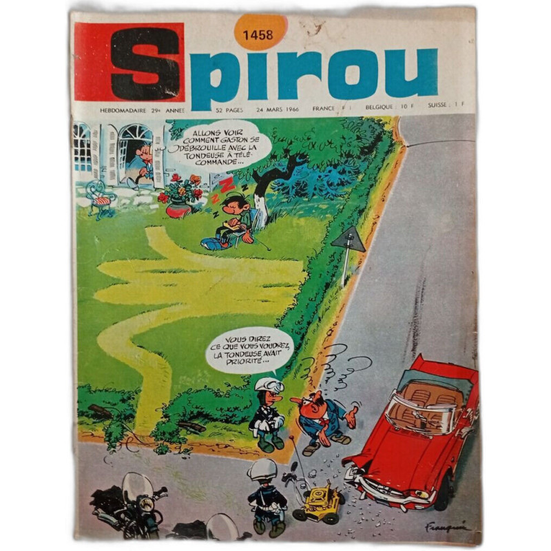 Spirou N. 1458 - Mars 1966