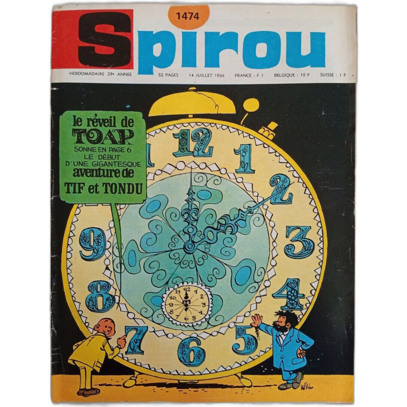 Spirou N. 1474 - Juillet 1966