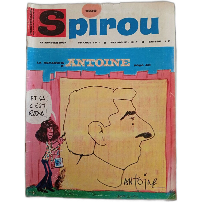 Spirou N. 1500 - Janvier 1967