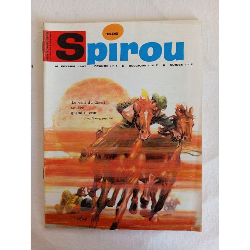 Spirou N. 1505 - Fevrier 1967