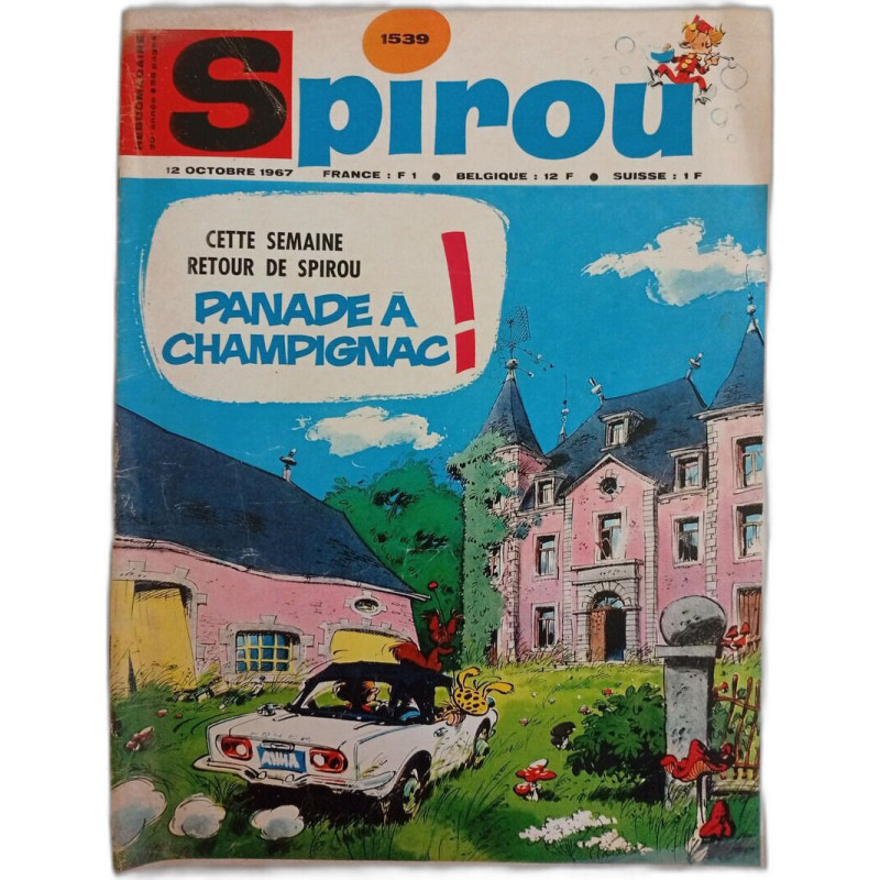 Spirou N. 1539 - Octobre 1967