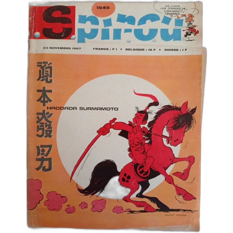Spirou N. 1545 - Novembre 1967