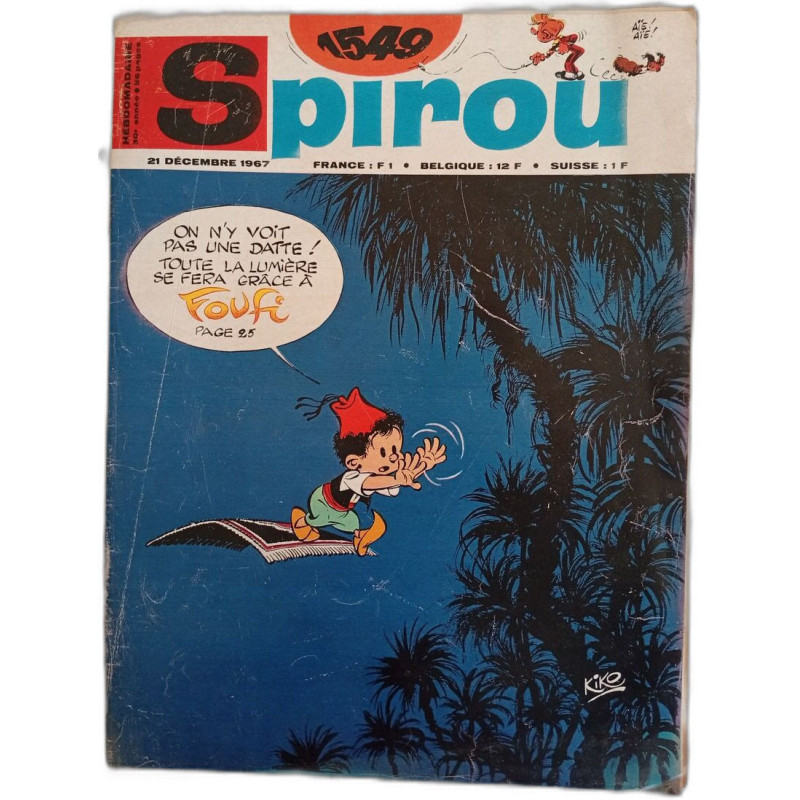 Spirou N. 1549 - Decembre 1967