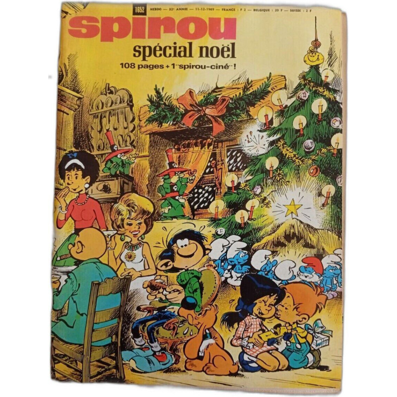 Spirou spécial noël N. 1652 - Decembre 1969