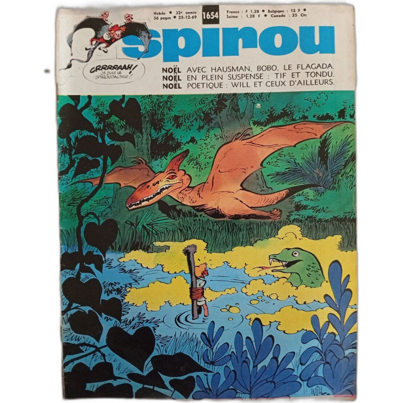 Spirou N. 1654 - Decembre 1969