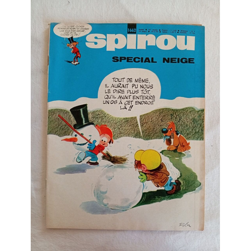 Spirou N. 1662 - Fevrier 1970
