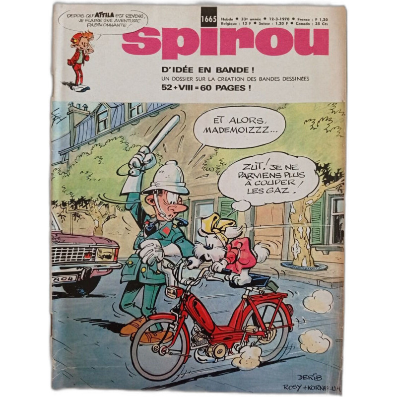 Spirou N. 1665 - Mars 1970
