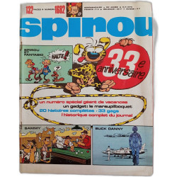 Spirou N 1682 - Juillet 1970 33e anniversaire