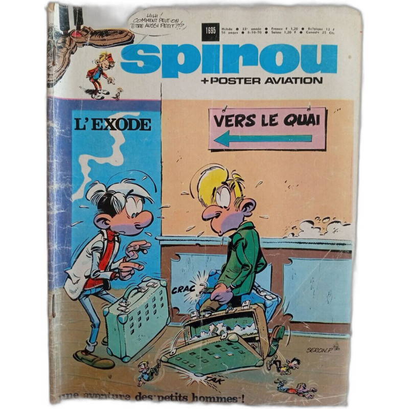 Spirou N. 1695 - Octobre 1970