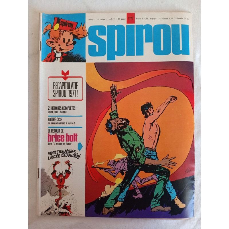 Spirou N. 1770 - Mars 1972
