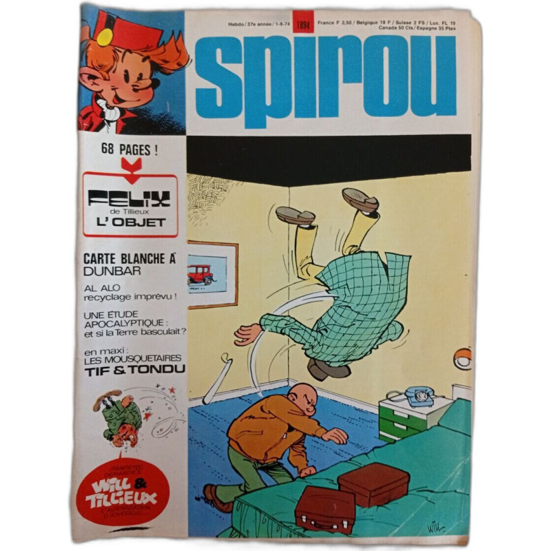 Spirou N. 1894 - Aout 1974