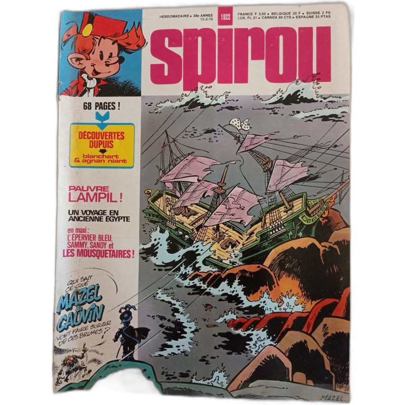 Spirou N. 1922 - Fevrier 1975