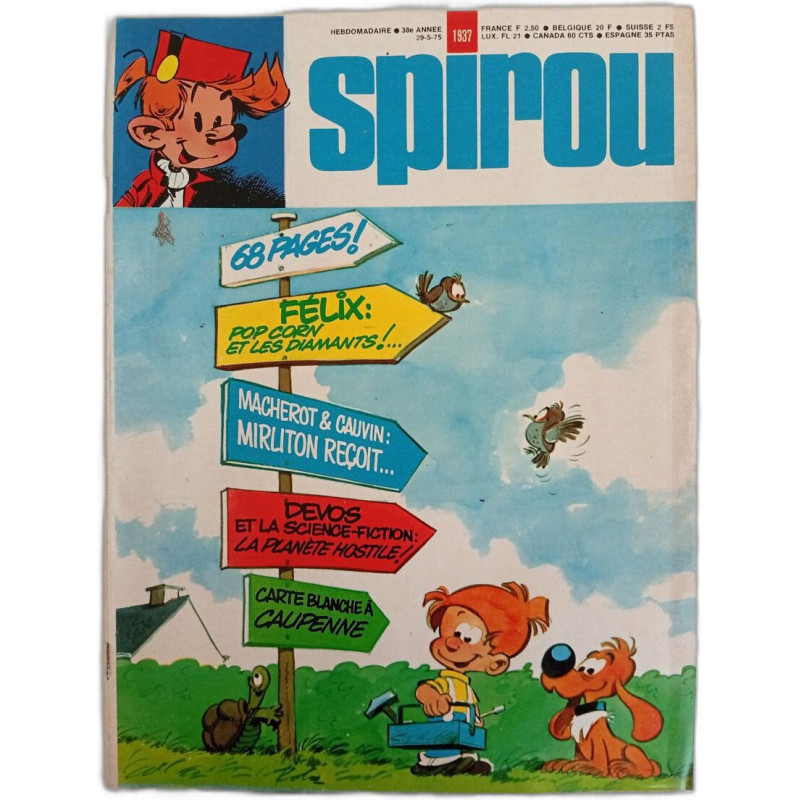 Spirou N. 1937 - Mai 1975