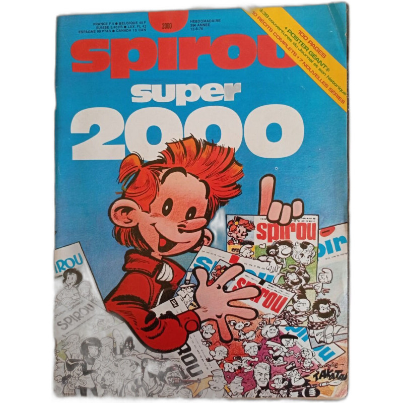 Spirou super 2000 - Aout 1976