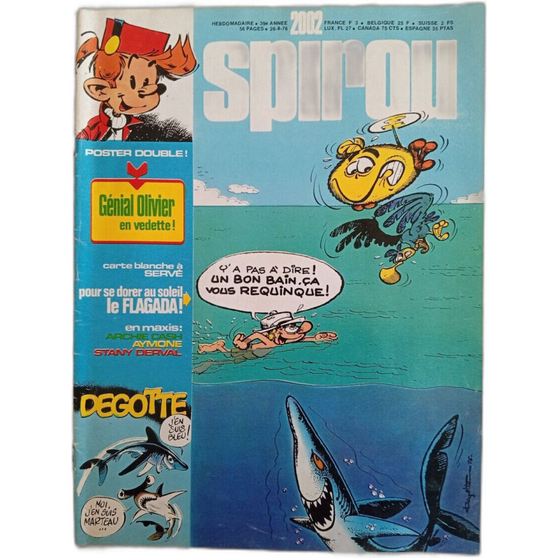 Spirou N. 2002 - Aout 1976