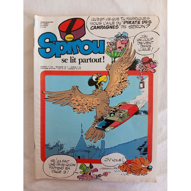 Spirou N. 2089 - Avril 1978
