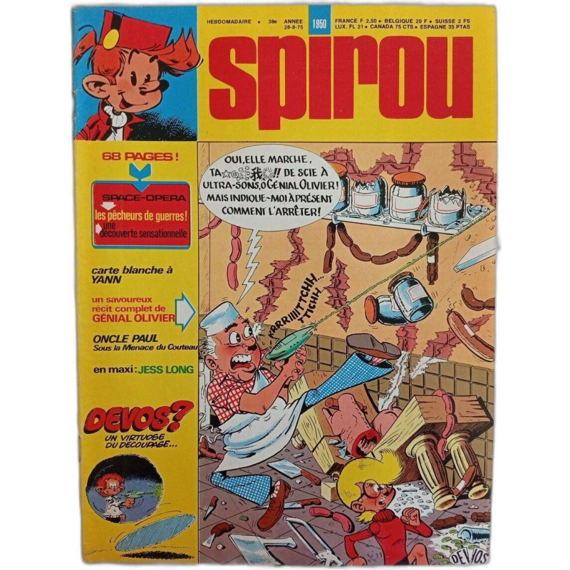 Spirou N. 1950 - Aout 1975