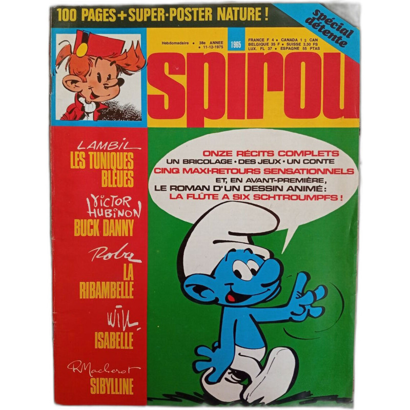 Spirou N. 1965 - Decembre 1975 Spécial
