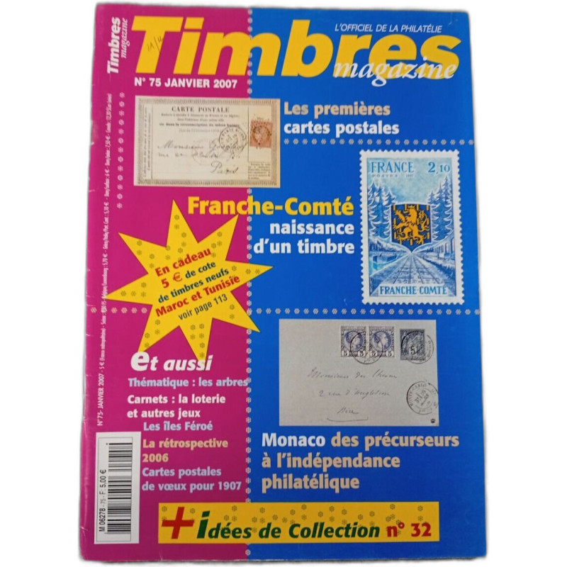 Timbres magazine n°75