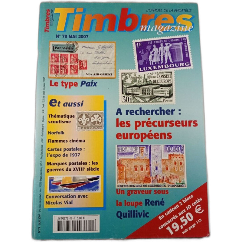 Timbres magazine n°79