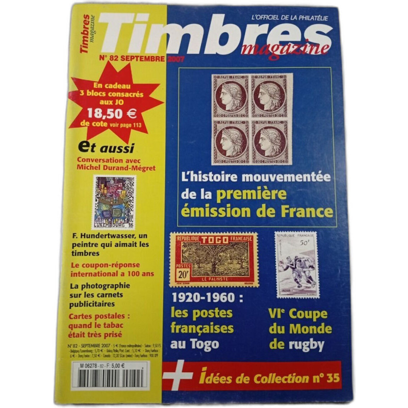 Timbres magazine n°82