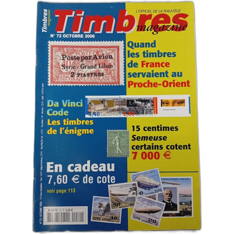 Timbres magazine n°72