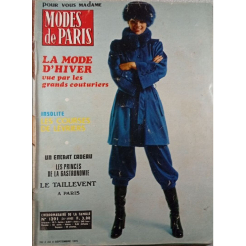 Modes de Paris n°1391