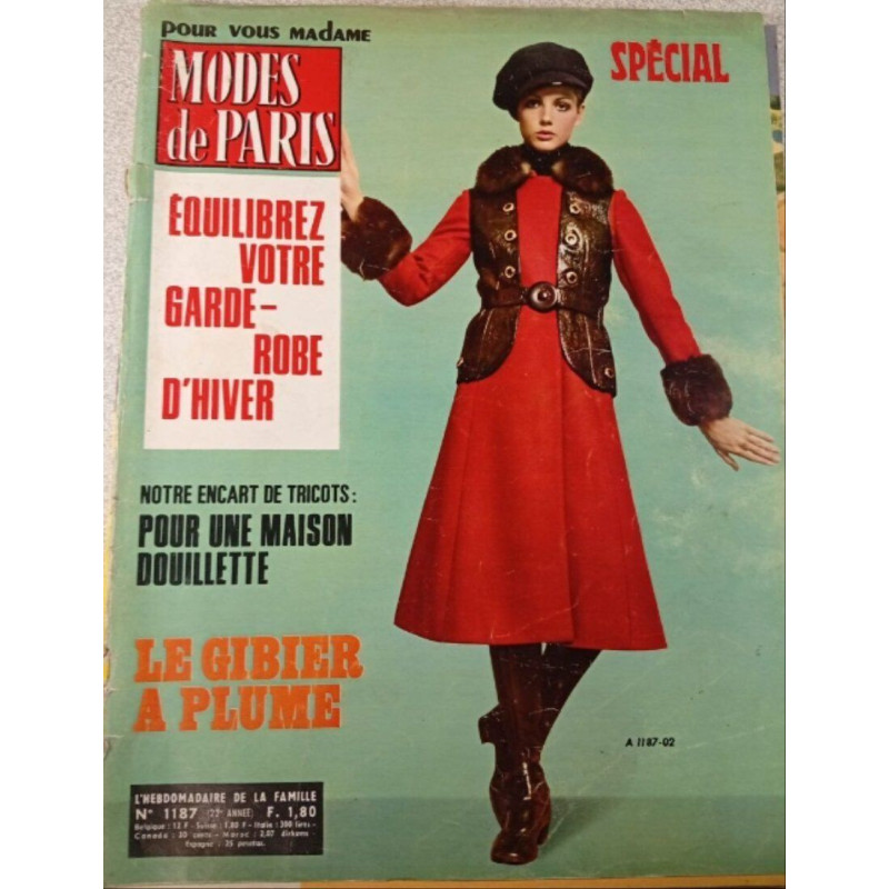 Modes de Paris n°1187